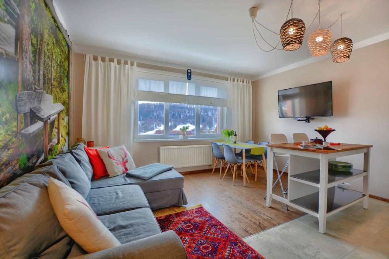 下乌斯奇基Apartament Zielona Mila公寓 外观 照片
